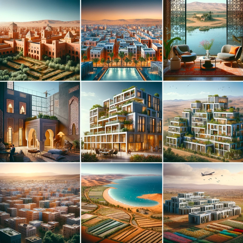 the different types of properties for investment in Morocco