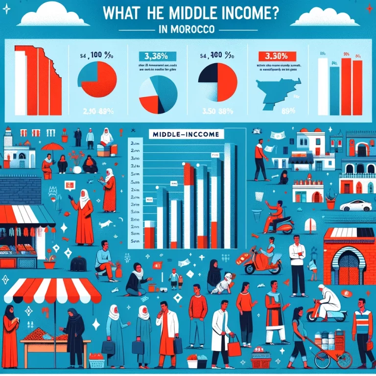 What is the Middle Income in Morocco
