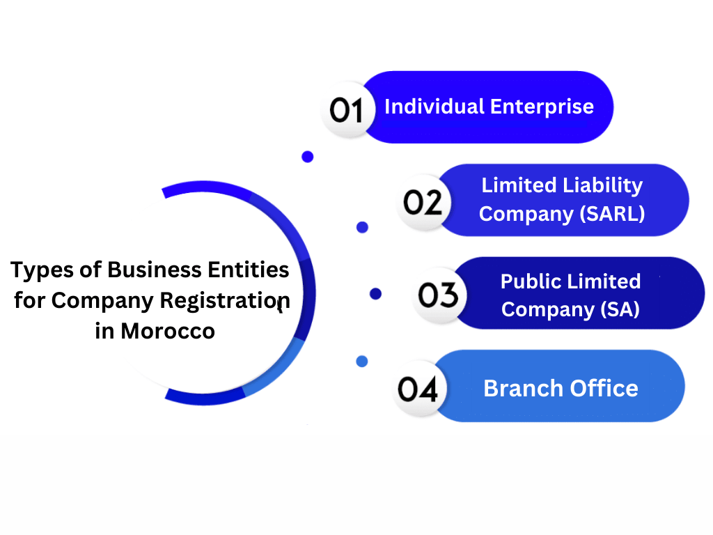 Types of Business Entities for Company Registration in Morocco