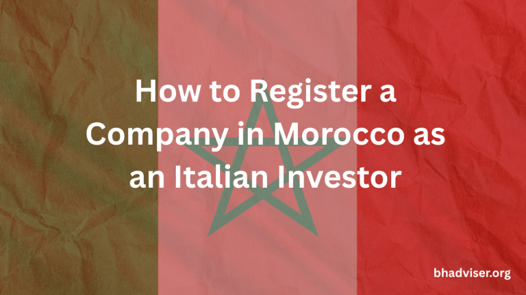 How to Register a Company in Morocco as an Italian Investor