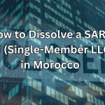how to dissolve a SARL AU in Morocco